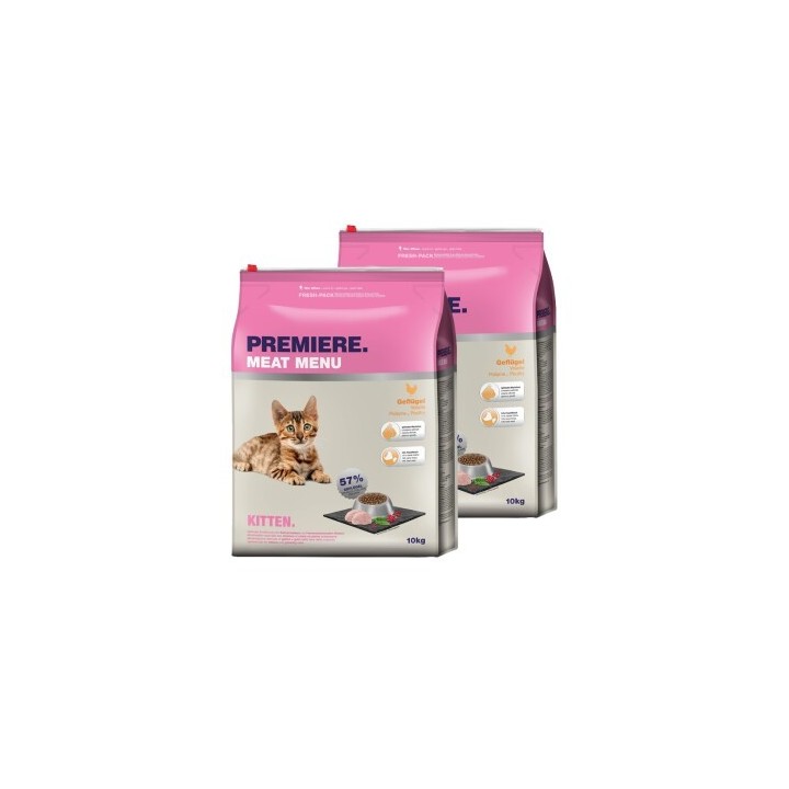 PREMIERE Kitten Geflügel 2x10 kg