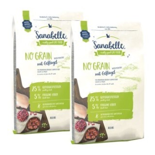 Sanabelle No Grain Geflügel 2x10 kg