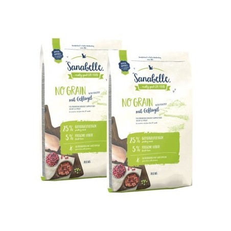 Sanabelle No Grain Geflügel 2x10 kg
