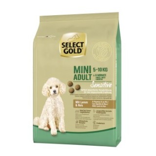 SELECT GOLD Sensitive Mini Adult Lamm & Reis 1 kg