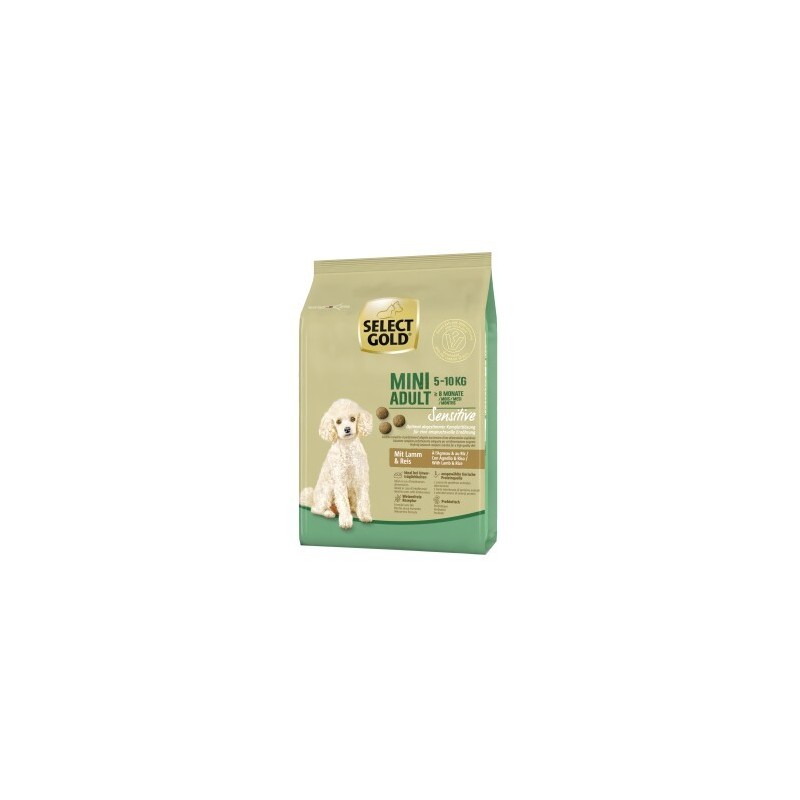 SELECT GOLD Sensitive Mini Adult Lamm & Reis 1 kg
