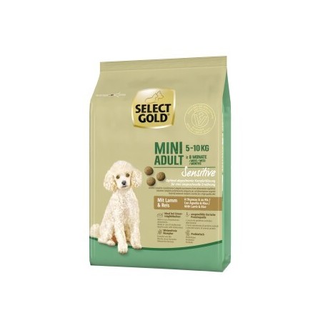 SELECT GOLD Sensitive Mini Adult Lamm & Reis 1 kg