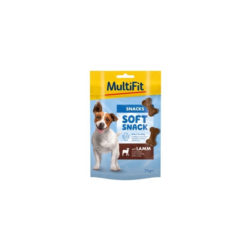 MultiFit Soft Snack 3x70g Lamm