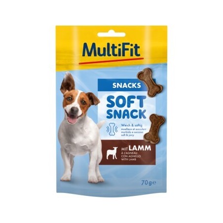 MultiFit Soft Snack 3x70g Lamm
