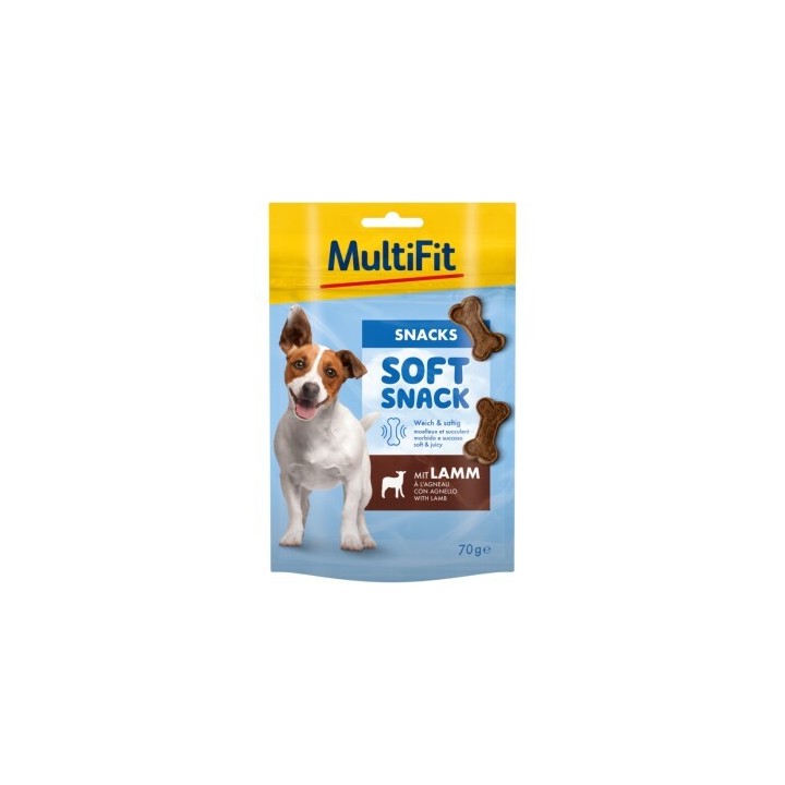MultiFit Soft Snack 3x70g Lamm