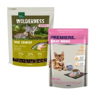 REAL NATURE WILDERNESS & PREMIERE Kitten Probierpaket