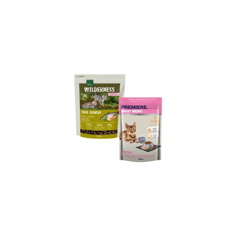 REAL NATURE WILDERNESS & PREMIERE Kitten Probierpaket