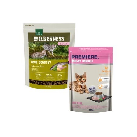 REAL NATURE WILDERNESS & PREMIERE Kitten Probierpaket
