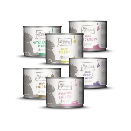 MjAMjAM Nassfutter Katze Adult 6x200 g Mixpaket 4
