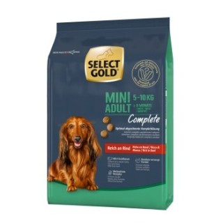 SELECT GOLD Complete Mini Adult Rind 1 kg