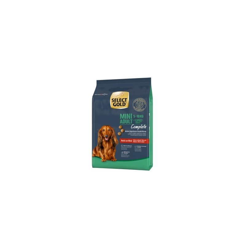 SELECT GOLD Complete Mini Adult Rind 1 kg