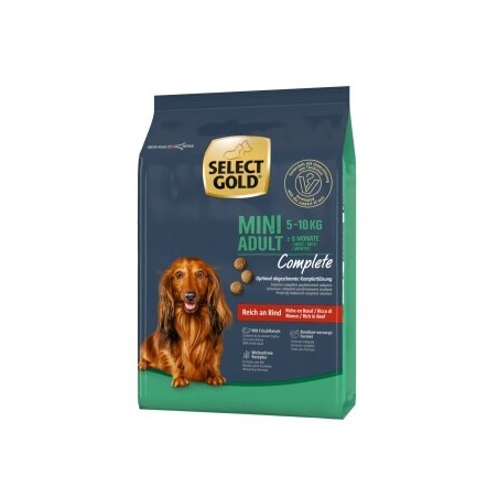 SELECT GOLD Complete Mini Adult Rind 1 kg