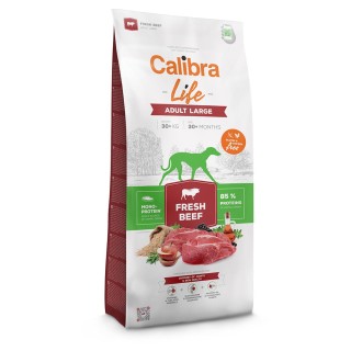 Calibra Life Adult Large Breed mit frischem Rind - 12 kg
