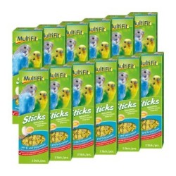 MultiFit Wellensittich Sticks 12x2er Ei