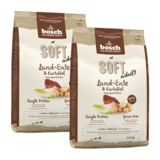 bosch Soft Land-Ente & Kartoffel 2x2.5 kg