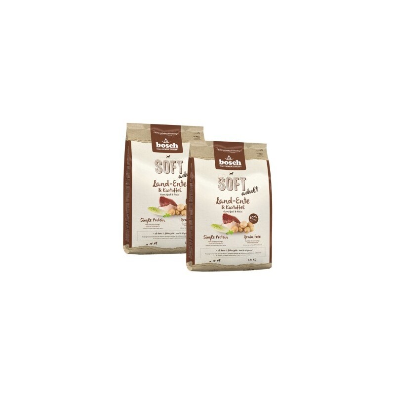 bosch Soft Land-Ente & Kartoffel 2x2.5 kg