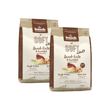 bosch Soft Land-Ente & Kartoffel 2x2.5 kg