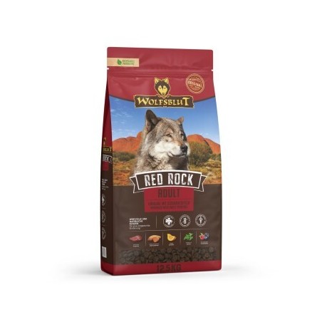 WOLFSBLUT Adult Red Rock, Kängurufleisch mit Kürbis 12.5 kg