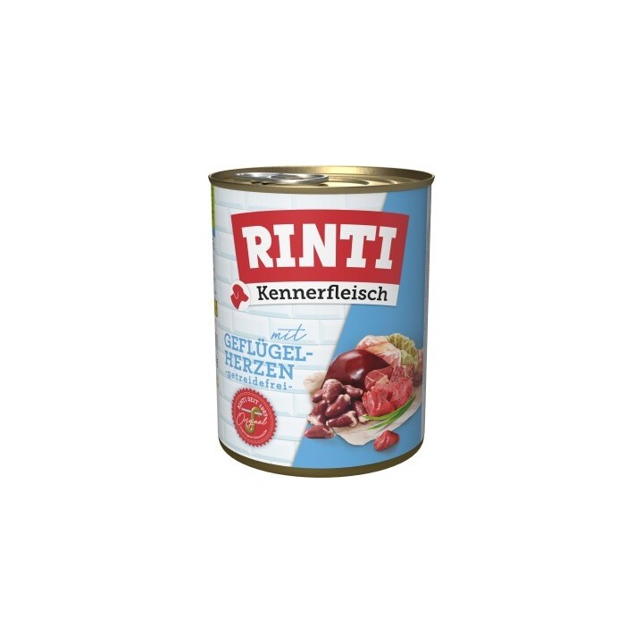RINTI Kennerfleisch Geflügelherzen 36x800 g