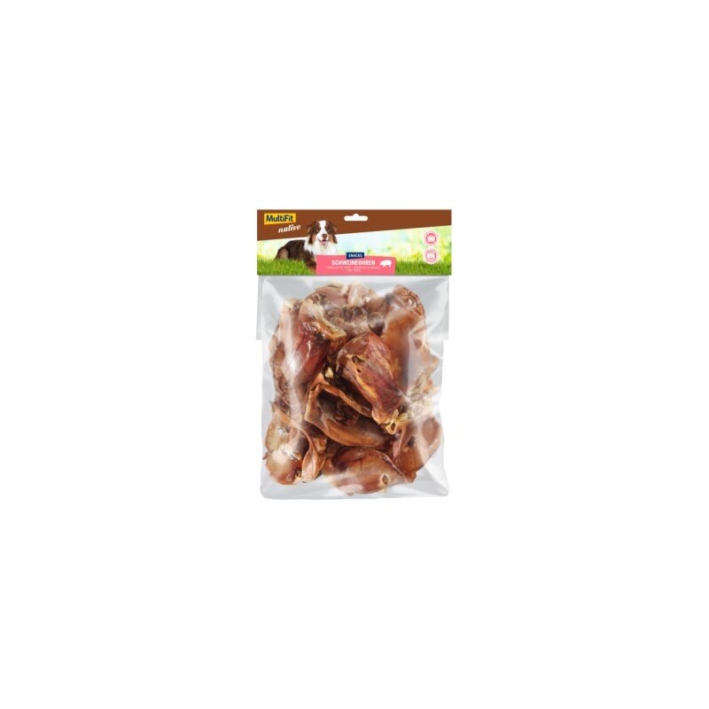 MultiFit native Schweineohren 400 g