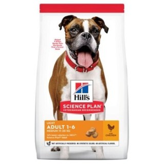 Hill's Science Plan Adult Light Medium mit Huhn 2.5 kg