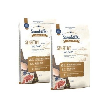 Sanabelle Sensitive Lamm 2x10 kg