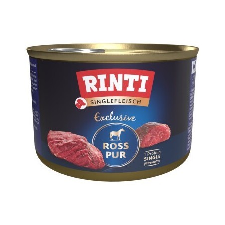 RINTI Singlefleisch Exclusive Ross pur 12x185 g