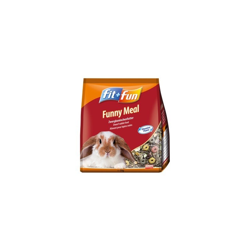 FIT+FUN Zwergkaninchen Futter 3kg