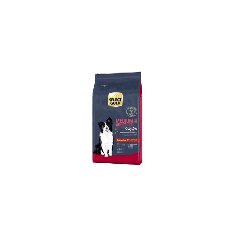 SELECT GOLD Complete Medium Adult Rind 12 kg