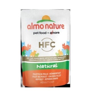 Almo nature Adult Natural HFC 24x55g Hähnchenfilet