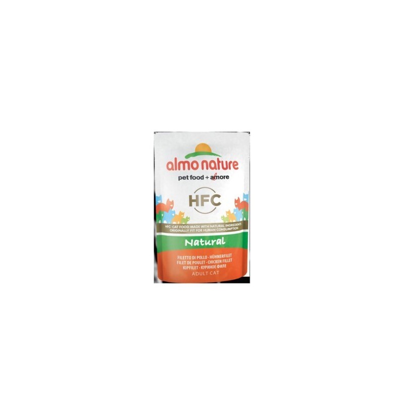 Almo nature Adult Natural HFC 24x55g Hähnchenfilet