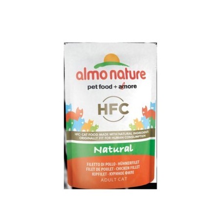Almo nature Adult Natural HFC 24x55g Hähnchenfilet
