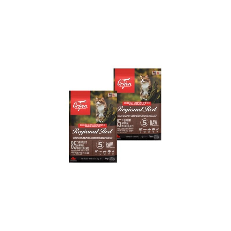 Orijen Regional Red Cat 2x5.4 kg