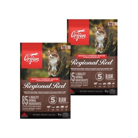 Orijen Regional Red Cat 2x5.4 kg