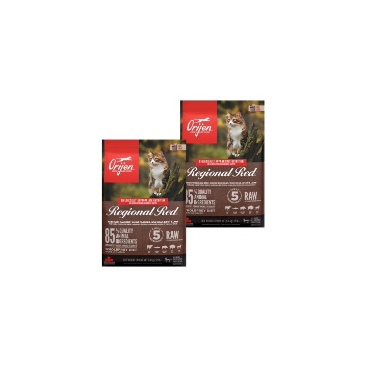 Orijen Regional Red Cat 2x5.4 kg
