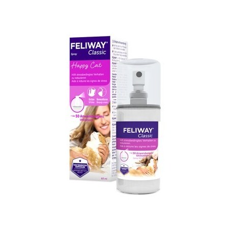 Feliway Classic Transport Spray 60ml gegen Kratz- & Harnmarkieren
