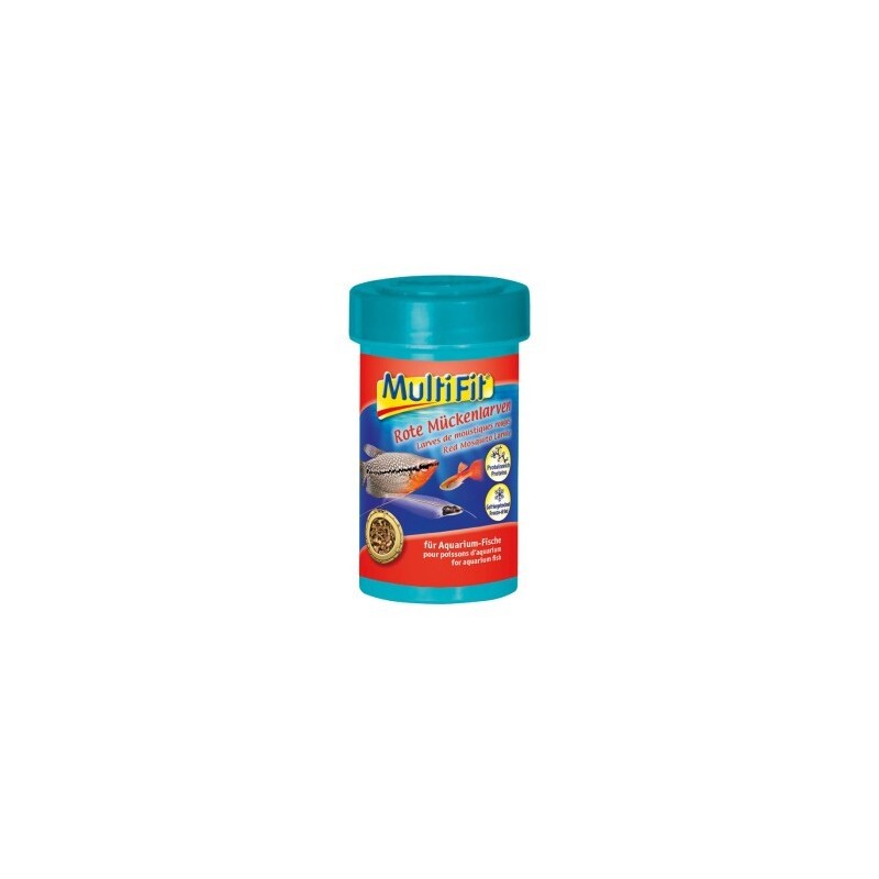 MultiFit Rote Mückenlarven 100ml