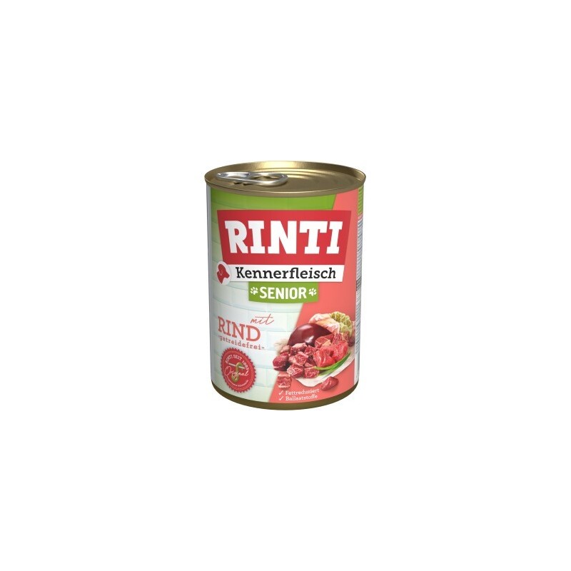 RINTI Kennerfleisch Senior 12x400g Rind