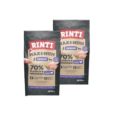 RINTI MAX-I-MUM Senior Huhn 2x12 kg