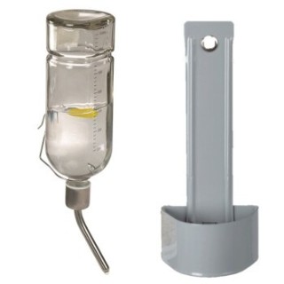 AniOne Glastränke mit Halterung 350 ml