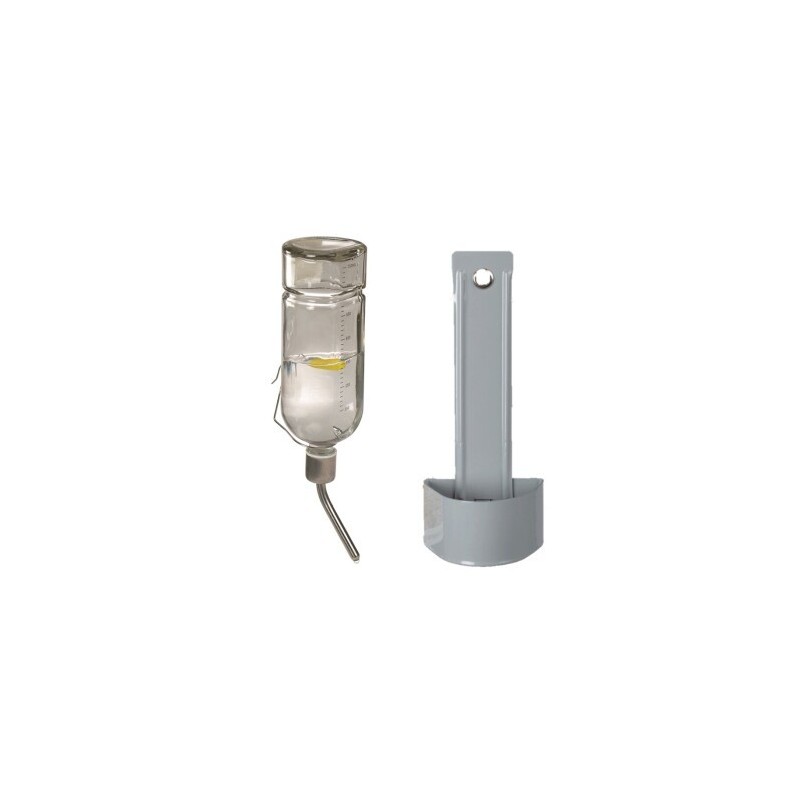 AniOne Glastränke mit Halterung 350 ml