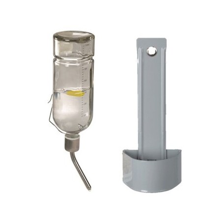 AniOne Glastränke mit Halterung 350 ml