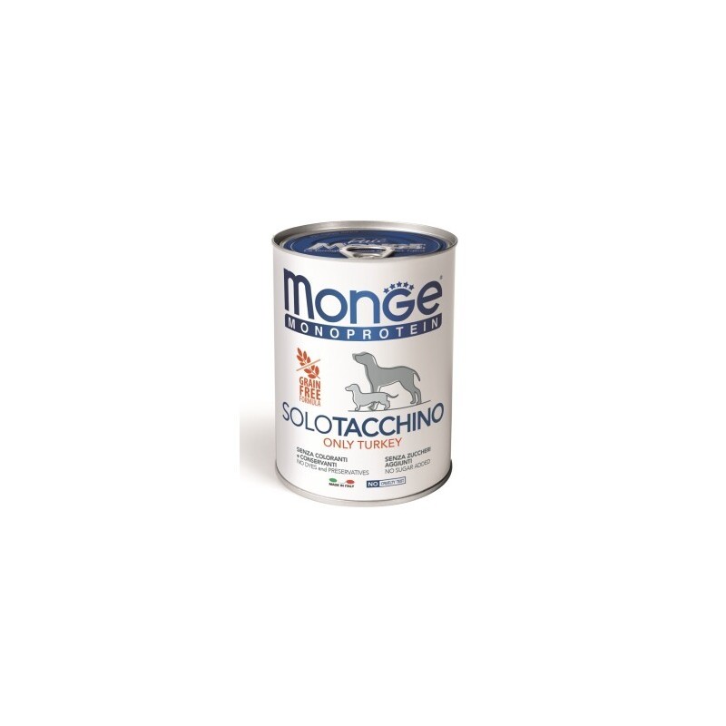 Monge Monoprotein Paté 24x400g Truthahn