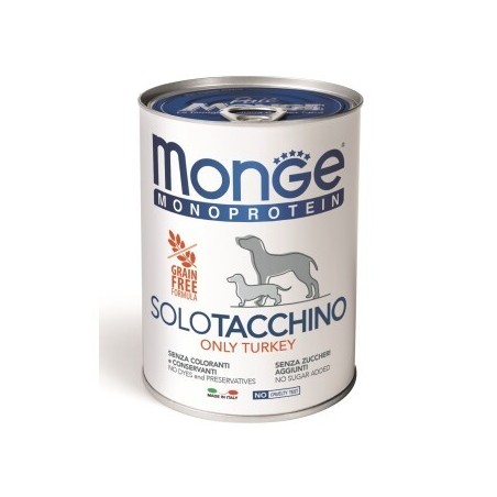 Monge Monoprotein Paté 24x400g Truthahn