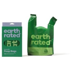 Earth Rated Kotbeutel geruchslos mit Bindegriffen 120 Stk.
