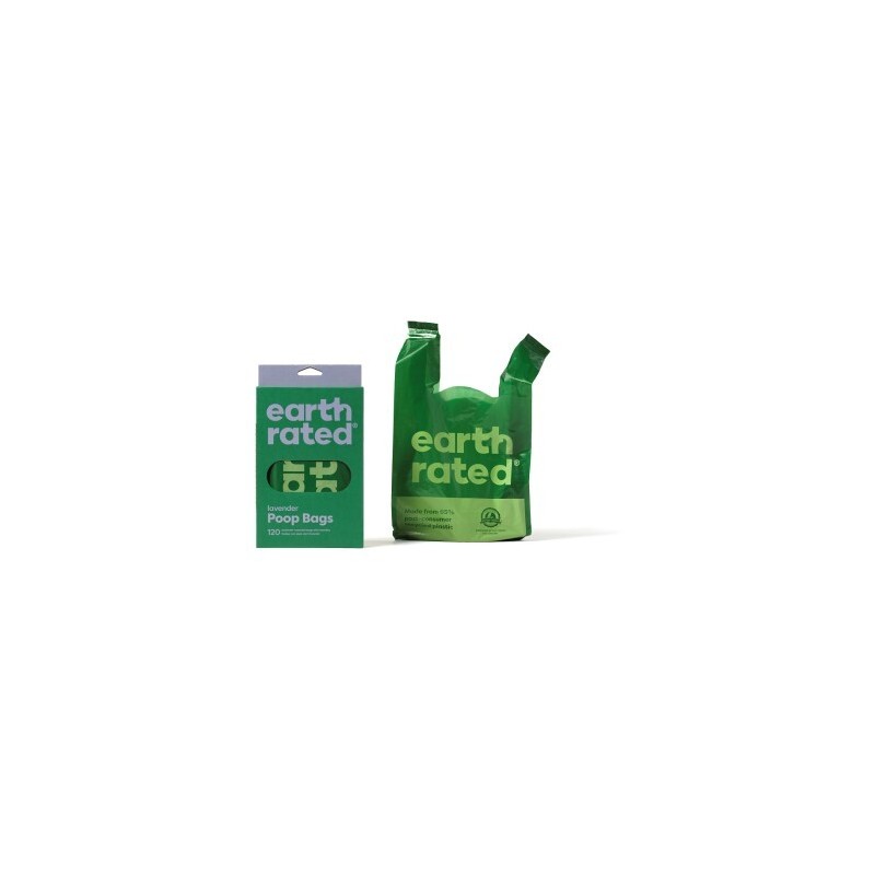 Earth Rated Kotbeutel geruchslos mit Bindegriffen 120 Stk.