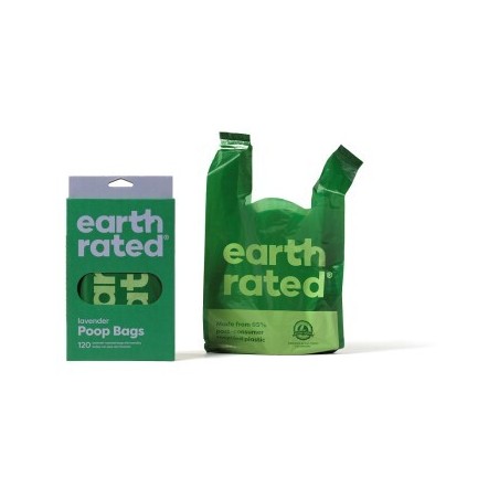 Earth Rated Kotbeutel geruchslos mit Bindegriffen 120 Stk.
