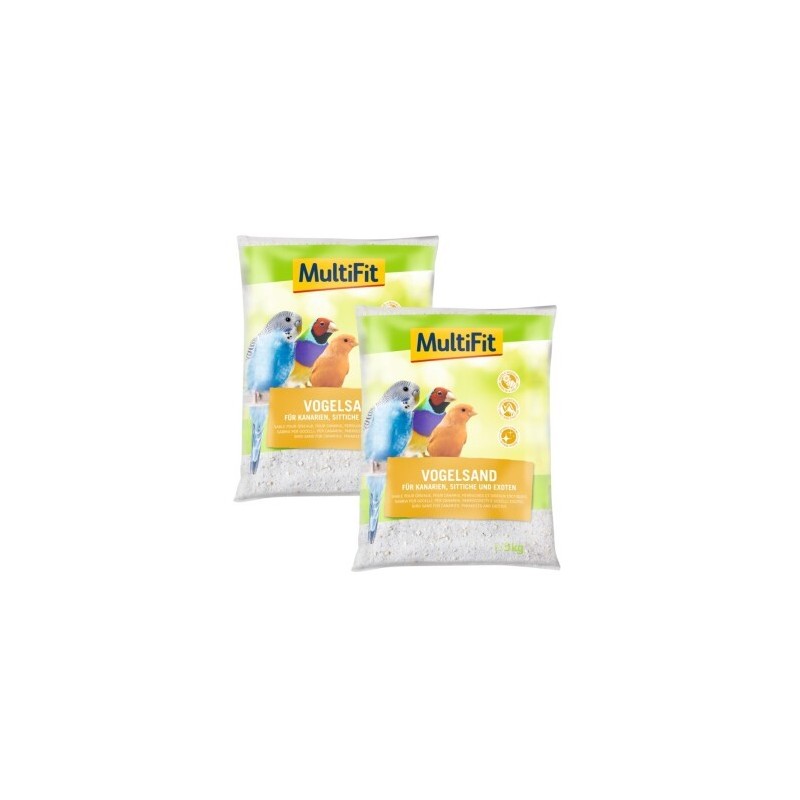 MultiFit Vogelsand 2x5 kg