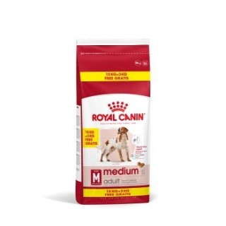 ROYAL CANIN Medium Adult 15+3 kg gratis