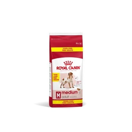 ROYAL CANIN Medium Adult 15+3 kg gratis